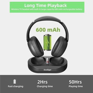 Evodiger Auriculares Inalámbricos personas Mayores