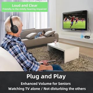 Evodiger Auriculares Inalámbricos personas Mayores