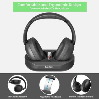 Evodiger Auriculares Inalámbricos personas Mayores