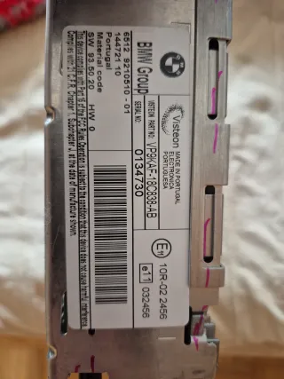 Radio BMW Business CD Serie 1 2009