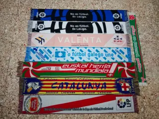 Lote 8 Bufandas Fútbol