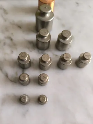 Juego de pesas pequeñas