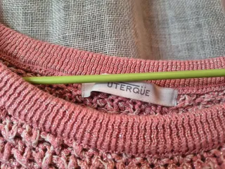 Jersey rosa tejido