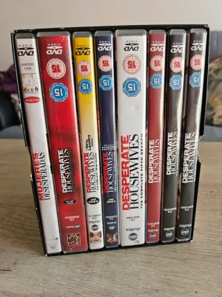 DVD Mujeres desesperadas 8 temporadas, completa!