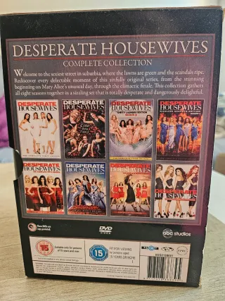 DVD Mujeres desesperadas 8 temporadas, completa!