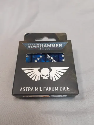 Dados Warhammer 40,000 Astra Militarum