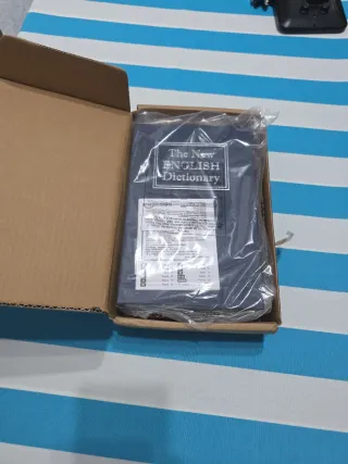 Dictionary Money Box with Combination Lock Portabl