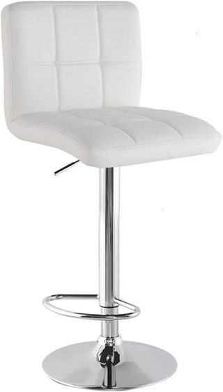 Set 2 Sgabelli Alto da Bar Cucina Seduta e Schiena