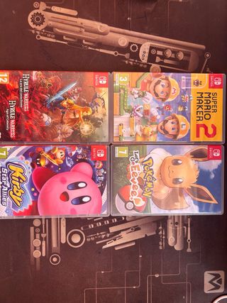 Lote 4 Juegos Nintendo Switch