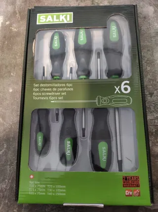 Juego 6 Destornilladores Torx SALKI
