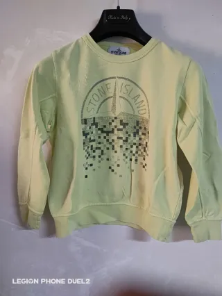 Felpa bambino Stone Island taglia 8 anni