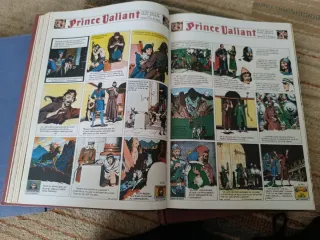 Colección encuadernada cómics El Príncipe Valiente