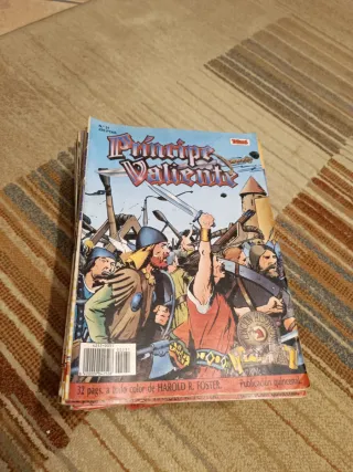 Colección encuadernada cómics El Príncipe Valiente