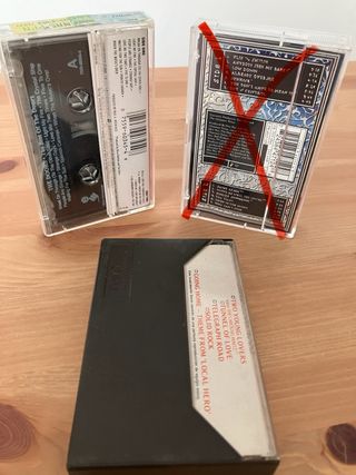 THE DOORS y DIRE STRAITS Cintas