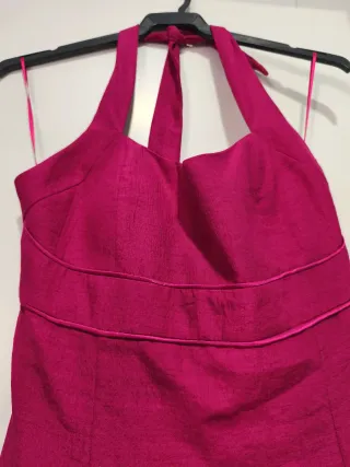 Traje de fiesta / evento rosa fucsia