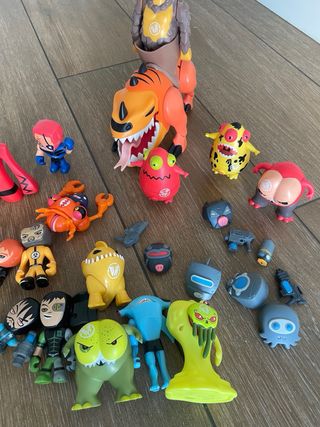 Lote Mutant Buster + Titan Figuras