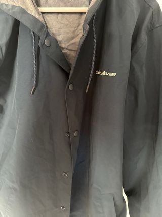 Chaqueta impermeable Quiksilver azul