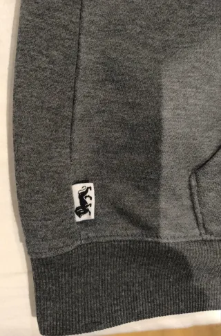 Sudadera Lonsdale London Talla M Gris boxeo oi