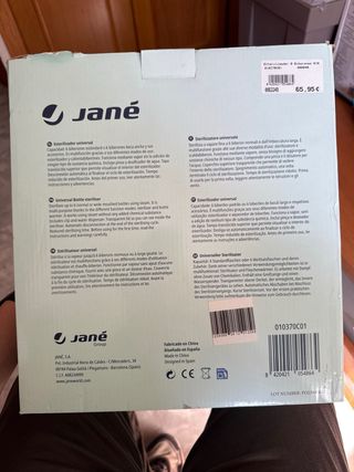 Esterilizador Jané Universal Bebés