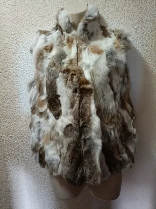 Chaleco piel no sintetica