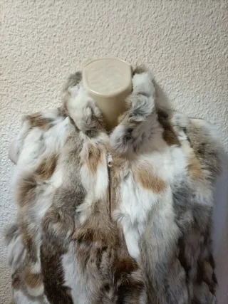 Chaleco piel no sintetica