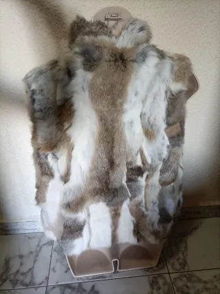 Chaleco piel no sintetica