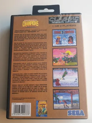 SEGA Eternal Champions Mega Drive