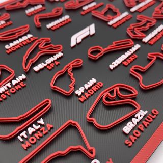 Calendario F1 2026 3D Pistas Carreras