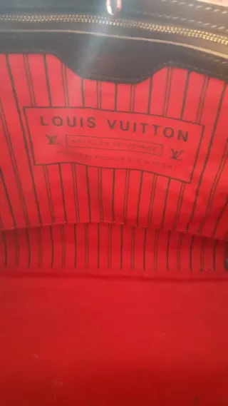 Bolso Louis Vuitton Marrón y Rojo