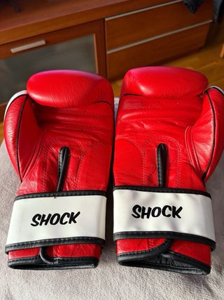 Guantes de boxeo Leone 1947 rojos