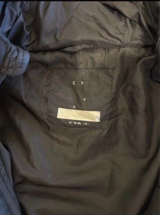 Giubbotto bambino nero con cappuccio