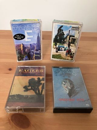Cintas Cassette EAGLES y OASIS