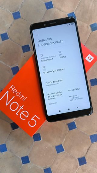 Xiaomi Redmi Note 5 64GB Negro