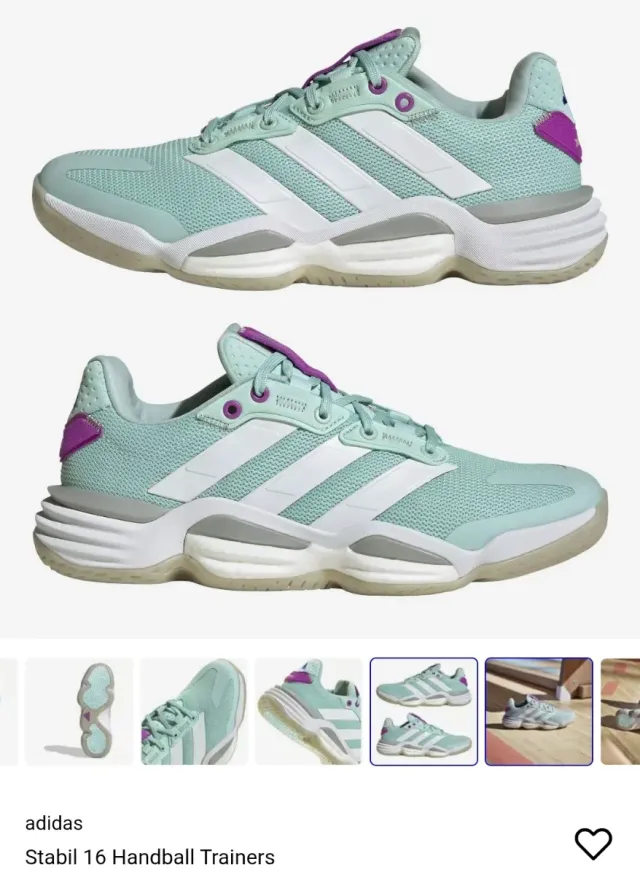 Adidas Stabil 16. Deportes de pista interior. T 44