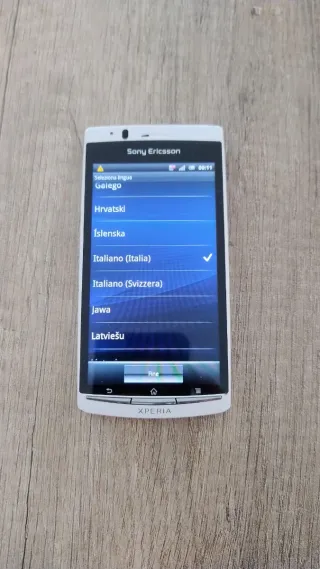 Sony Xperia Arc S Bianco SBLOCCATO