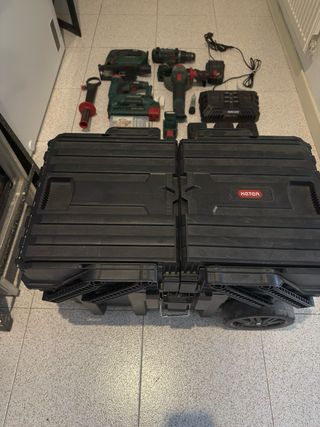 Parkside Batería Combo + Maleta