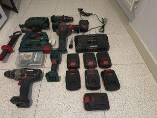 Parkside Batería Combo + Maleta