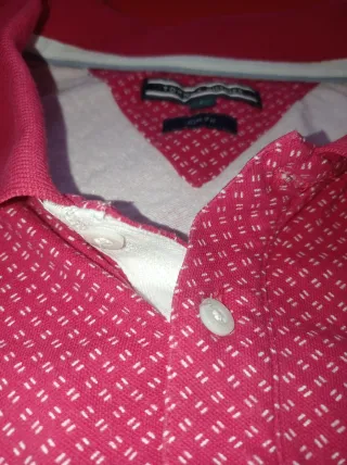Camiseta Polo Tommy Hilfiger Rosa Talla L