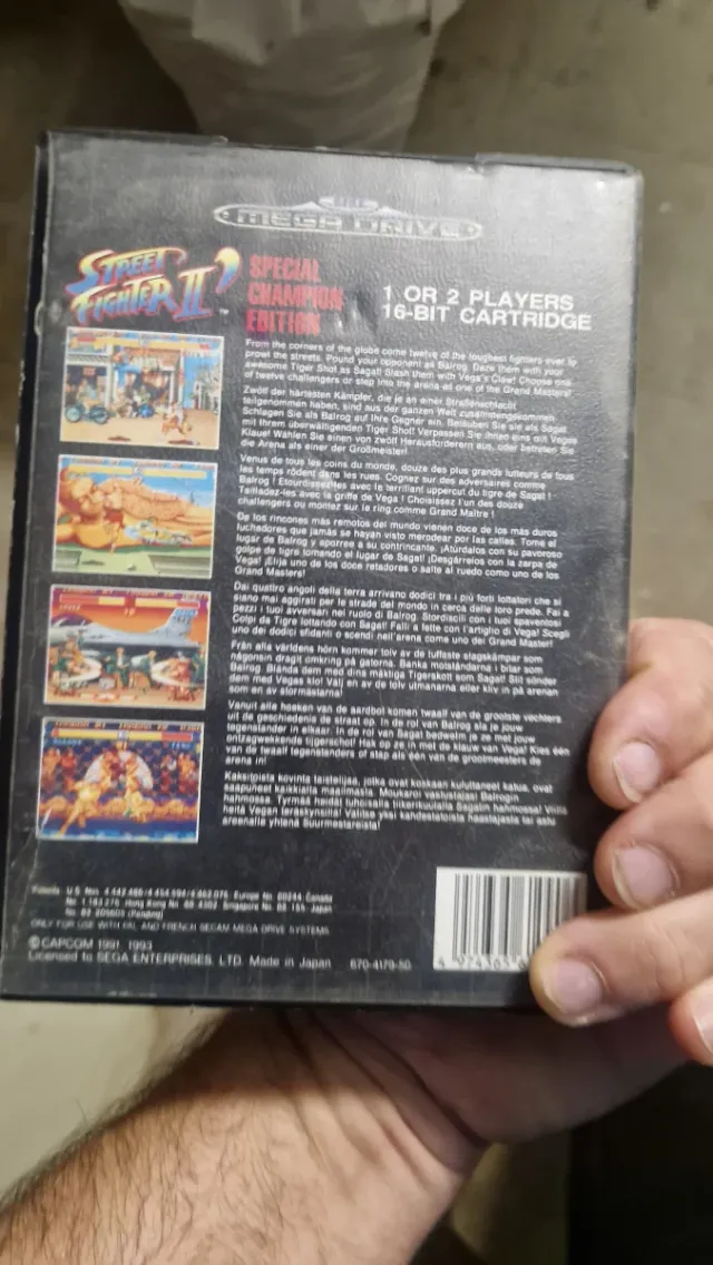 Street Fighter II Special Champion Edition Mega Dr