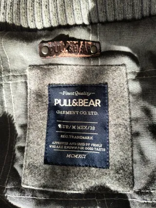 Chaqueta gris hombre