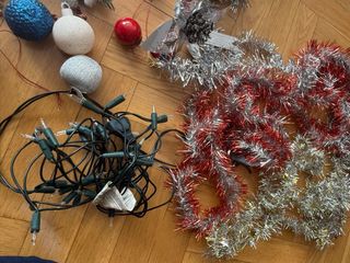 LOTE Completo Adornos de Navidad - Bolas, luces