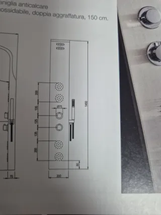 Columna de hidromasaje Onna