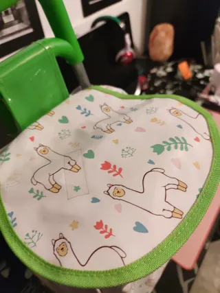 Carrito de compra infantil con estampado