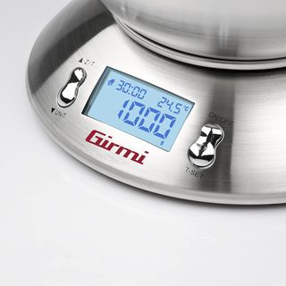 Girmi PS85 - Báscula de cocina electrónica Acero