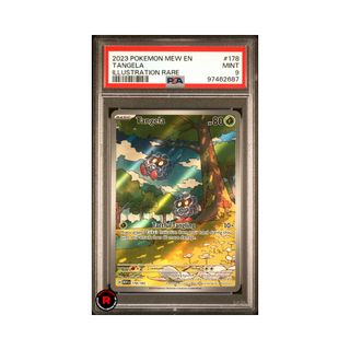 Tangela #178 PSA 9 Mint - Pokemon Mew 151 Art Rare