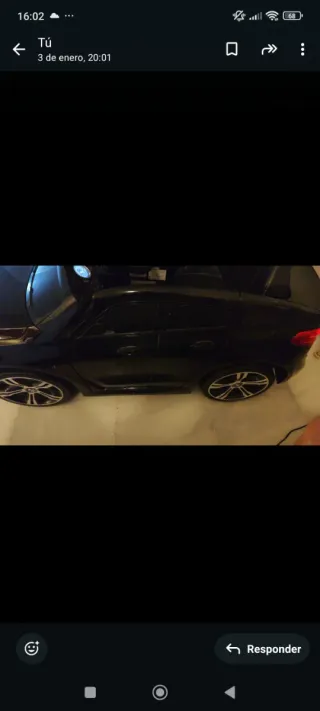 Coche niño batería bmw