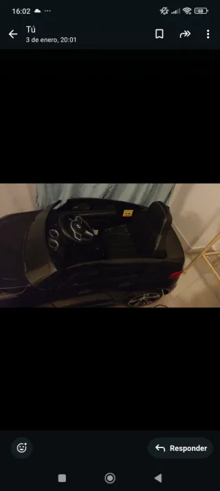 Coche niño batería bmw