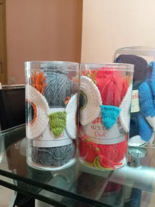 Pack Lanas Katia para tejer gorros infantiles