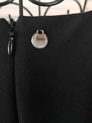 Vestito elegante longuette, interamente foderato