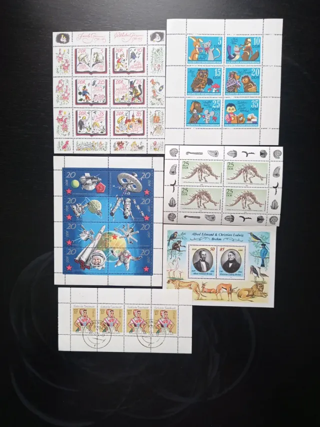 Bloques de sellos  DDR